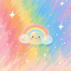彩虹可爱头像