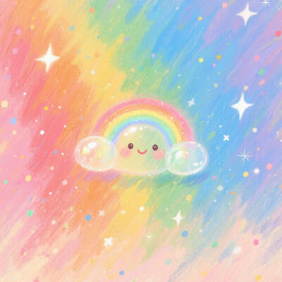 彩虹可爱头像