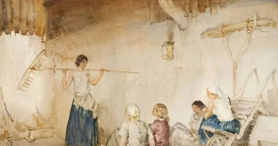 William Russell Flint
威廉·罗塞尔·弗林特
（1880-1969）
