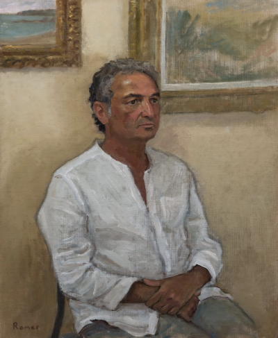 罗默·基钦（英国）是一位在法国南部塞雷特——自他14岁开始便热爱的地方，生活和创作的写实油画家，。他经常在户外进行风景素描，将传统写实与大自然结合，其作品兼具古典素描训练与自然光下写生的生动感。其作品能…