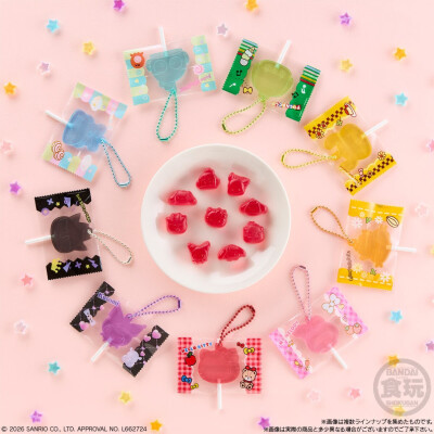 三丽鸥角色棒棒糖挂件/软糖