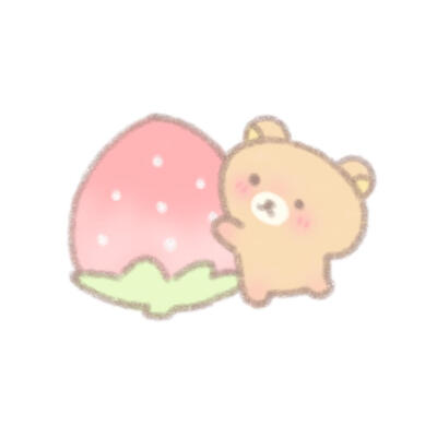 轻松熊头像。小红书：岛主小绿酱
