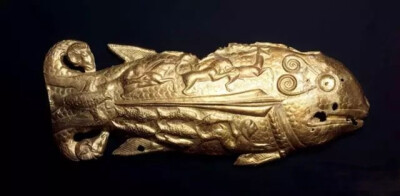 斯基泰金鱼  500 BC
德国柏林古代博物馆
Scythian gold fish
Altes Museum,Berlin
