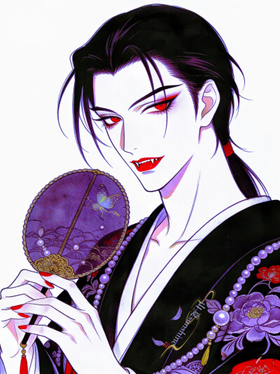 忍住，把所有汹涌吞入腹部，让它在无声的漩涡里归于虚无#旧漫#吸血鬼#古早漫#创作人计划# 忍住