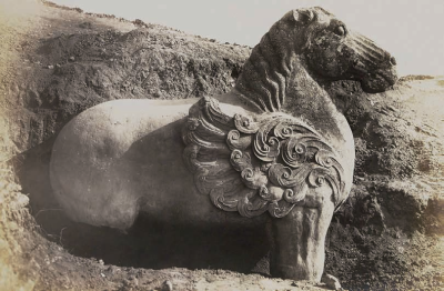 唐 乾陵石刻翼马