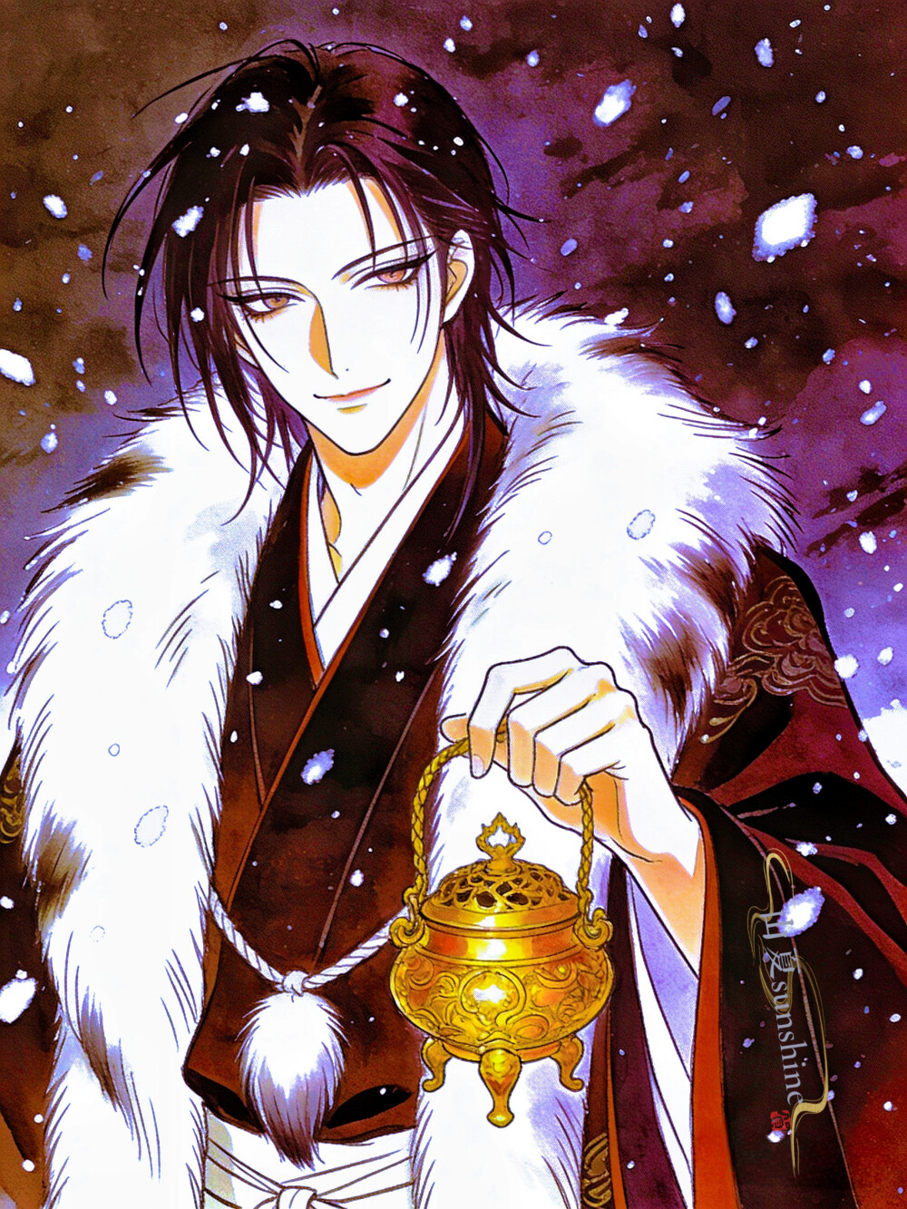 忍住，把所有汹涌吞入腹部，让它在无声的漩涡里归于虚无#旧漫#吸血鬼#古早漫#创作人计划# 忍住