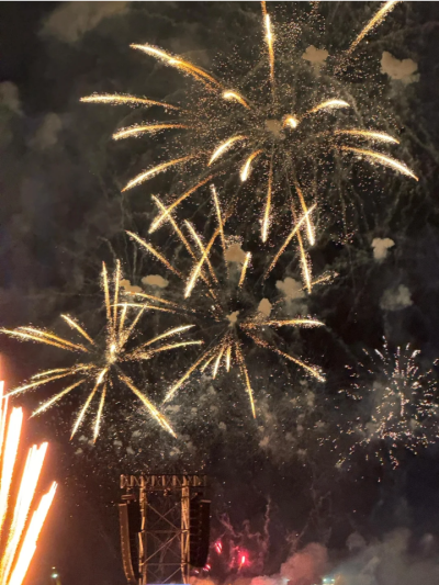 新年背景图 烟花背景图