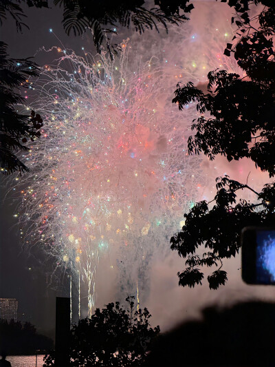 新年背景图 烟花背景图