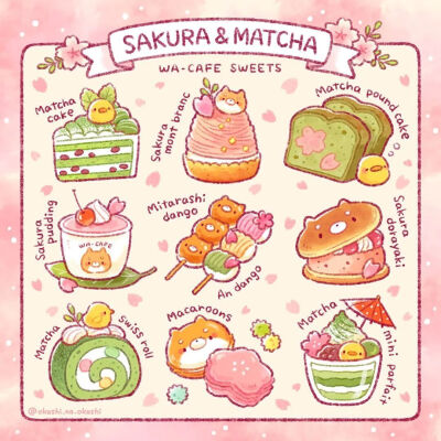 治愈系美食插画