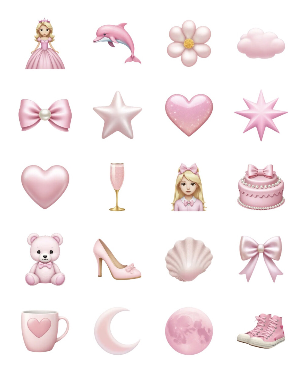 粉粉少女心素材