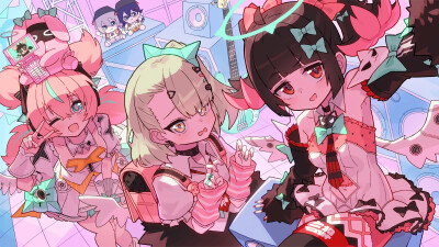 来源@米游情报酱
绝区零日推「妄想天使」商稿Vol.2】
「登台前先来拍一张～！ 准备好咯～！( •̀ ω •́ )✧」
「啊啊啊，开始紧张了…」
「茄子～～！(๑˃̵ᴗ˂̵)و 」
————————————
感谢画师：ka…