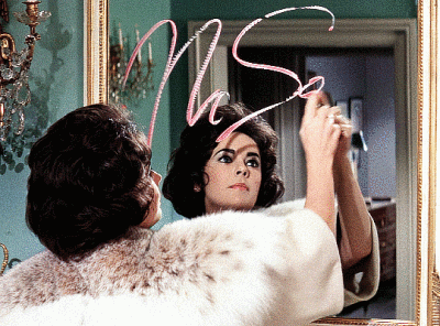 1960年电影《巴特菲尔德八号》里的伊丽莎白·泰勒 ​​​