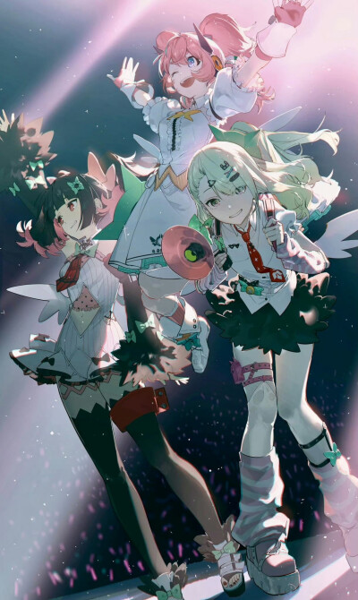 来源@米游情报酱
【绝区零日推「妄想天使」商稿Vol.9】
「登台演出」
————————————
感谢画师：karasuro_（X）绘制作品 ​​​