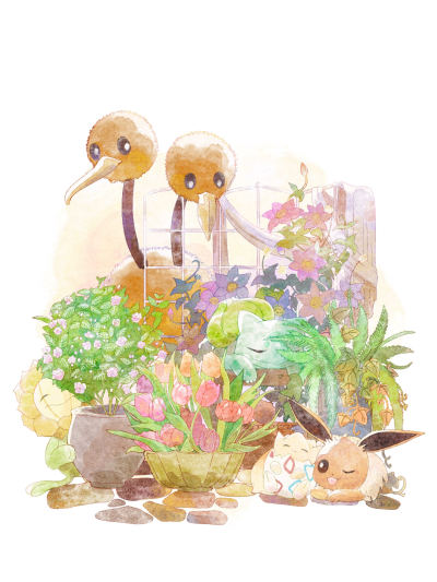 宝可梦的自然庭院