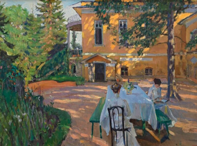 谢尔盖·维诺格拉多夫《夏日》，1909年