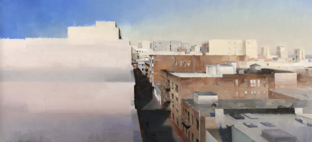 金·科根是一位爱尔兰当代具象绘画艺术家，以深沉而富有心理张力的人物肖像闻名。她的作品多聚焦于单一人物，画面简洁、构图集中，人物常直视或若有所思地面对观者，呈现出一种安静却不容回避的存在感。金·科根的用色偏向低饱和与暗色调，善于运用厚重的颜料层和可见的笔触，让画面带有强烈的物质性与情绪密度。她并不追求外貌的精确再现，而是通过略显粗粝的刻画与微妙的表情变化，探讨身份、自我意识与内在情绪，使作品在克制中透露出紧张、孤独与深度，体现出一种诚实而直观的当代具象绘画语言。