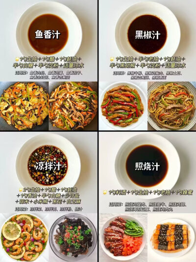 各种调味料教程