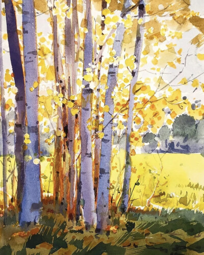 这些作品就是出自华裔水彩画家钟永宏之手他的水彩，不仅受到来自世界各地人们的追捧他还开授了自己的网上水彩课程成为无数人争相学习的水彩首选