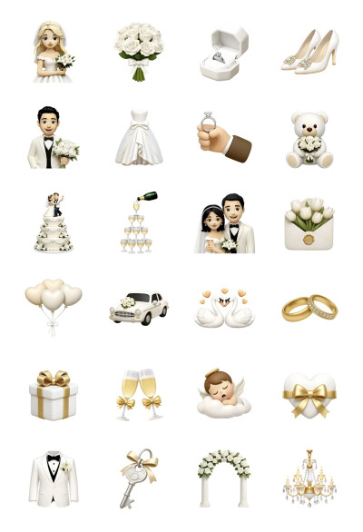 中式婚礼/西式婚礼素材