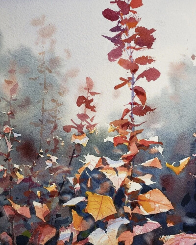 这些作品就是出自华裔水彩画家钟永宏之手他的水彩，不仅受到来自世界各地人们的追捧他还开授了自己的网上水彩课程成为无数人争相学习的水彩首选