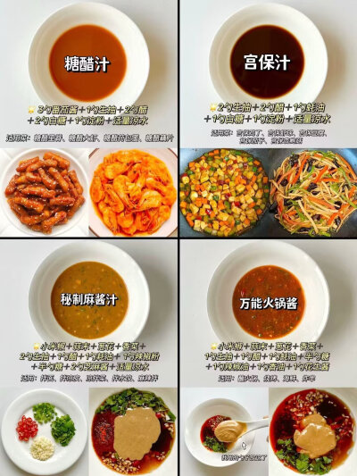 各种调味料教程