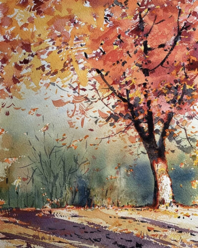 这些作品就是出自华裔水彩画家钟永宏之手他的水彩，不仅受到来自世界各地人们的追捧他还开授了自己的网上水彩课程成为无数人争相学习的水彩首选