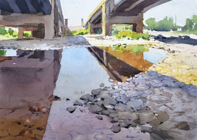 这些作品就是出自华裔水彩画家钟永宏之手他的水彩，不仅受到来自世界各地人们的追捧他还开授了自己的网上水彩课程成为无数人争相学习的水彩首选