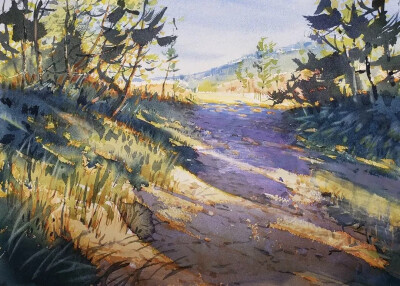 这些作品就是出自华裔水彩画家钟永宏之手他的水彩，不仅受到来自世界各地人们的追捧他还开授了自己的网上水彩课程成为无数人争相学习的水彩首选