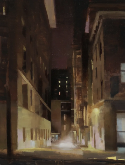 金·科根是一位爱尔兰当代具象绘画艺术家，以深沉而富有心理张力的人物肖像闻名。她的作品多聚焦于单一人物，画面简洁、构图集中，人物常直视或若有所思地面对观者，呈现出一种安静却不容回避的存在感。金·科根的用色…