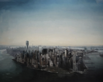 金·科根是一位爱尔兰当代具象绘画艺术家，以深沉而富有心理张力的人物肖像闻名。她的作品多聚焦于单一人物，画面简洁、构图集中，人物常直视或若有所思地面对观者，呈现出一种安静却不容回避的存在感。金·科根的用色…