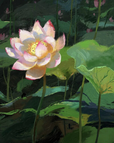 这些作品就是出自华裔水彩画家钟永宏之手他的水彩，不仅受到来自世界各地人们的追捧他还开授了自己的网上水彩课程成为无数人争相学习的水彩首选