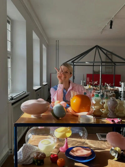 ▲ Helle Mardahl 在法国顶级家居展巴黎家居装饰博览会的展位。