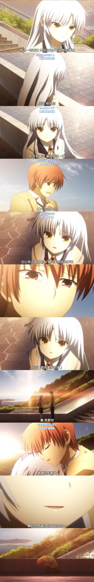 cp截图：音无结弦 立华奏 