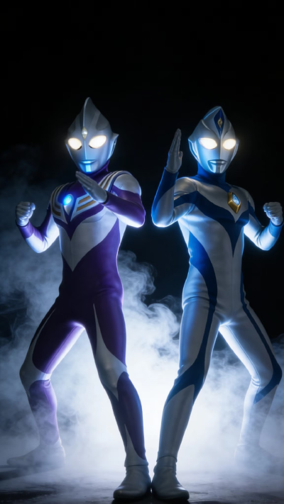 迪迦奥特曼与戴拿奥特曼