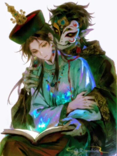 从此在人世上也没有无奈的分离#只要有你#国漫国风#小说封面