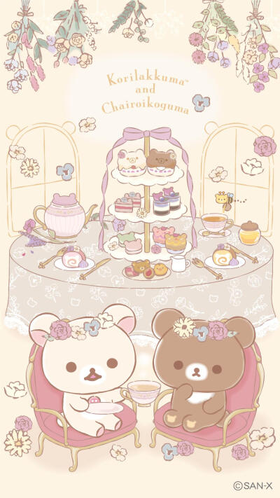 轻松熊可爱壁纸