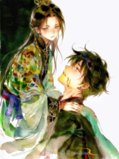 从此在人世上也没有无奈的分离#只要有你#国漫国风#小说封面