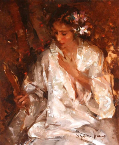 尼迪亚·洛萨诺1947年出生于西班牙瓦伦西亚是巴伦西亚大师何塞·埃斯佩尔的弟子她在19岁的时候进入圣卡洛斯美术学院期间在校荣获各种绘画奖项足见绘画在同辈中绝对是拔尖的1971年完成学业后她并没有选择在校任教而是移…