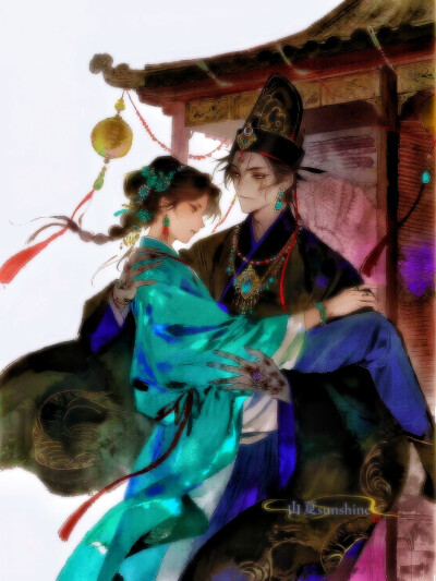 从此在人世上也没有无奈的分离#只要有你#国漫国风#小说封面