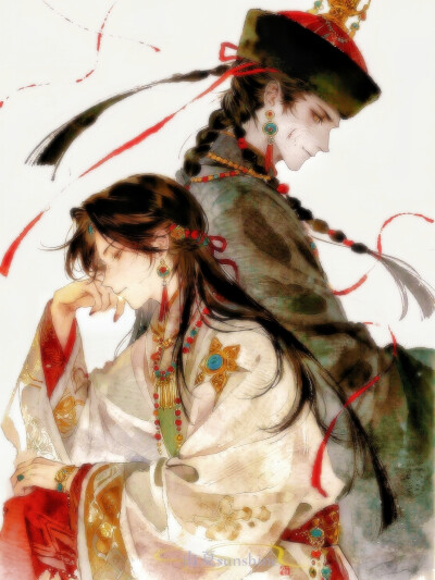 从此在人世上也没有无奈的分离#只要有你#国漫国风#小说封面