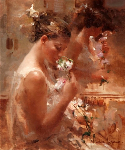 尼迪亚·洛萨诺1947年出生于西班牙瓦伦西亚是巴伦西亚大师何塞·埃斯佩尔的弟子她在19岁的时候进入圣卡洛斯美术学院期间在校荣获各种绘画奖项足见绘画在同辈中绝对是拔尖的1971年完成学业后她并没有选择在校任教而是移…