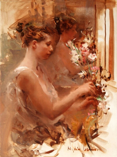 尼迪亚·洛萨诺1947年出生于西班牙瓦伦西亚是巴伦西亚大师何塞·埃斯佩尔的弟子她在19岁的时候进入圣卡洛斯美术学院期间在校荣获各种绘画奖项足见绘画在同辈中绝对是拔尖的1971年完成学业后她并没有选择在校任教而是移…