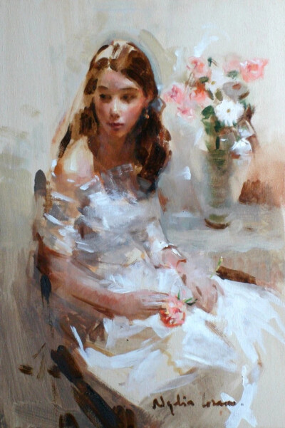 尼迪亚·洛萨诺1947年出生于西班牙瓦伦西亚是巴伦西亚大师何塞·埃斯佩尔的弟子她在19岁的时候进入圣卡洛斯美术学院期间在校荣获各种绘画奖项足见绘画在同辈中绝对是拔尖的1971年完成学业后她并没有选择在校任教而是移…