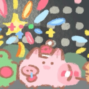 新年头像
画师：咚咚咚-大只猪在家