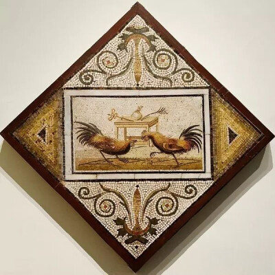 公元1世纪  古罗马马赛克画