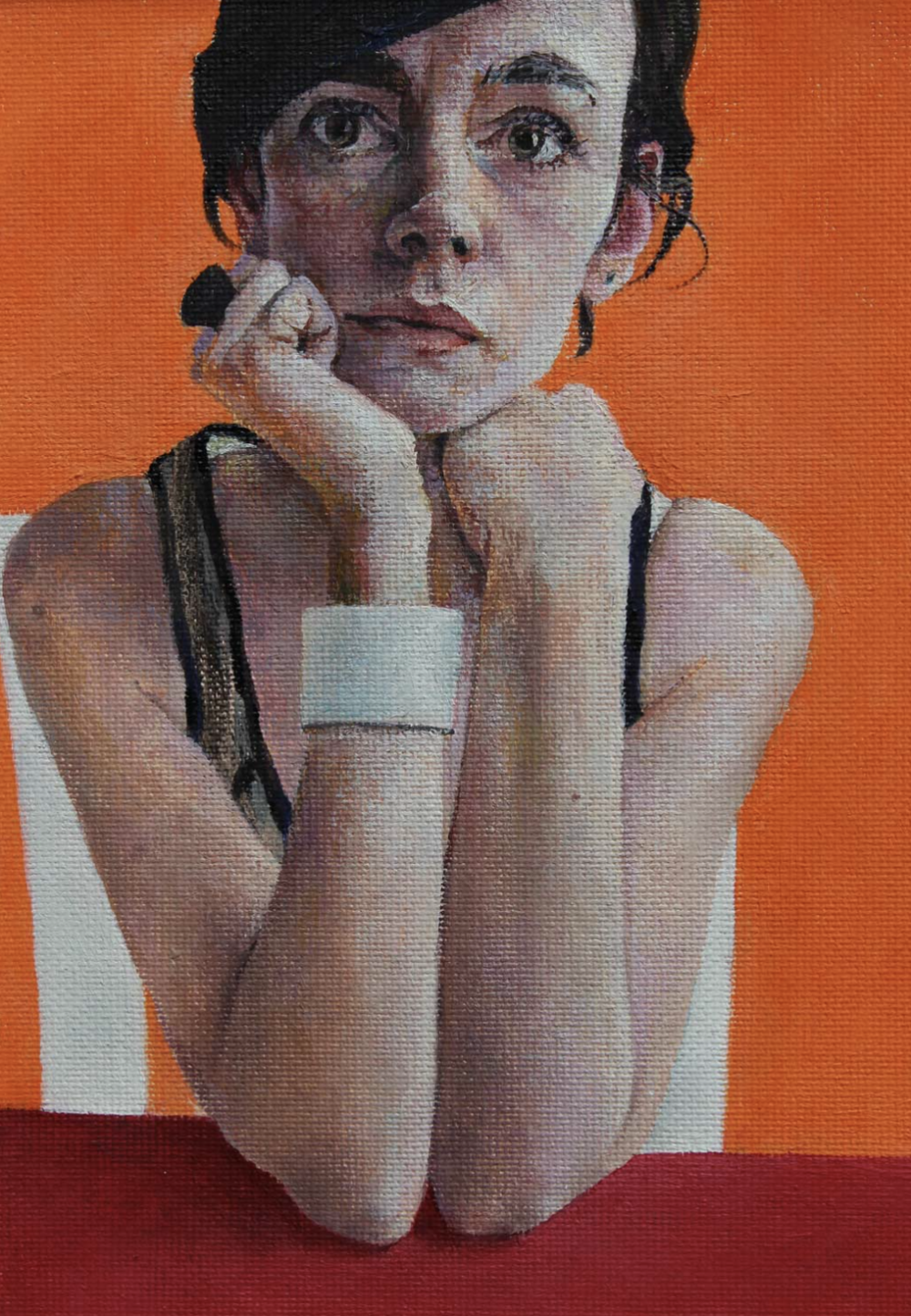 弗朗西丝·博登是一位活跃于英格兰西南部德文郡的英国当代肖像与自画像画家，同时也是加拿大Alexander Technique（亚历山大技巧）认证教师。