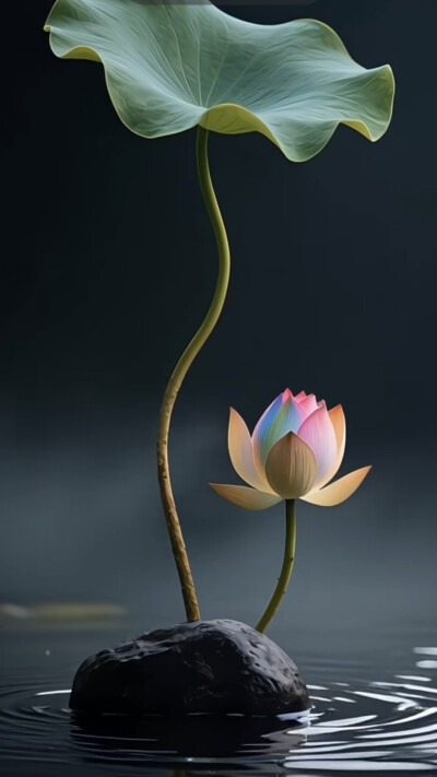 月影清凉，荷香微醺醉荷塘