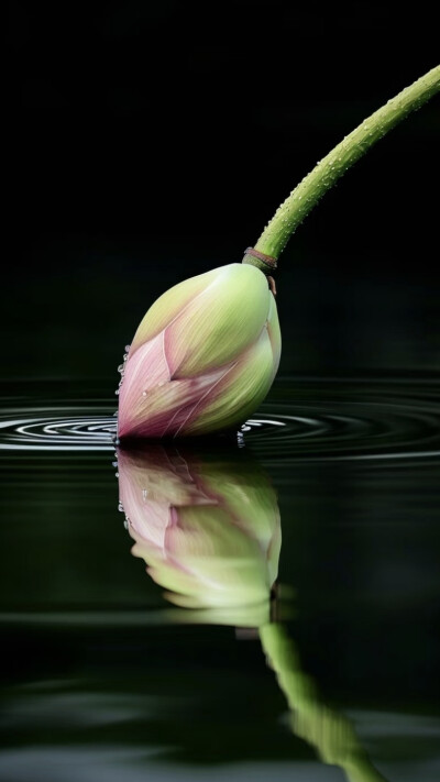 月影清凉，荷香微醺醉荷塘