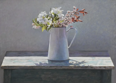 科林·弗雷泽（1956年生于英国格拉斯哥）是一位卓越的蛋彩堪培拉（egg tempera）画家，以细腻的光影效果与情绪氛围而闻名，现长期定居瑞典伦德，并活跃于欧美多个艺术市场。