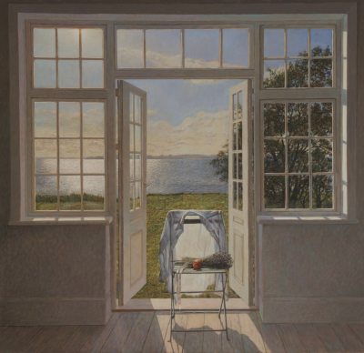 科林·弗雷泽（1956年生于英国格拉斯哥）是一位卓越的蛋彩堪培拉（egg tempera）画家，以细腻的光影效果与情绪氛围而闻名，现长期定居瑞典伦德，并活跃于欧美多个艺术市场。